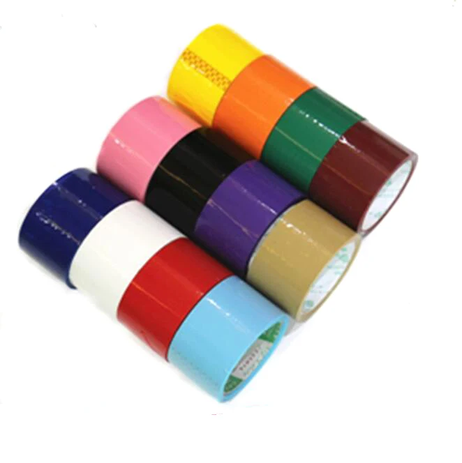 Strong Parcel Packing Tape Assorted Color Packaging Clear Brown 48mm X ...