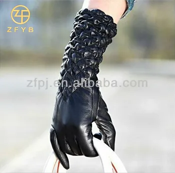 skin tight leather gloves