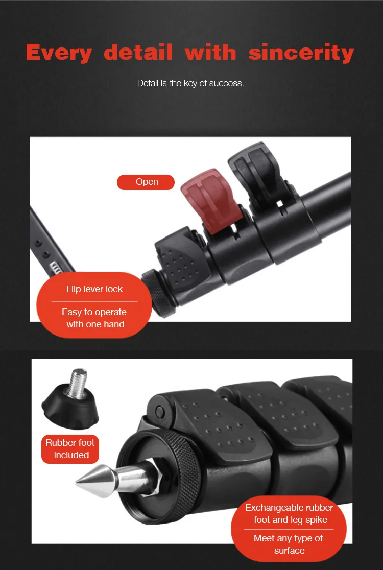New Style Stick Quick Release Best Monopod For Photography Video Camera