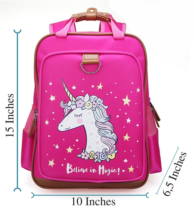 Wholesale Custom Pink Unicorn Backpack For Girls Cute School Bag - Buy ...