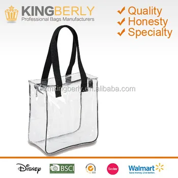 Fashion Large Black Strap Women Handbags Pvc Designer Clear Tote Fashion Large Black Strap Women Handbags Pvc Designer Clear Tote Bags