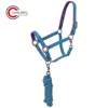 Neoprene Padded Horse Halter with Antique Hardware Lead Set