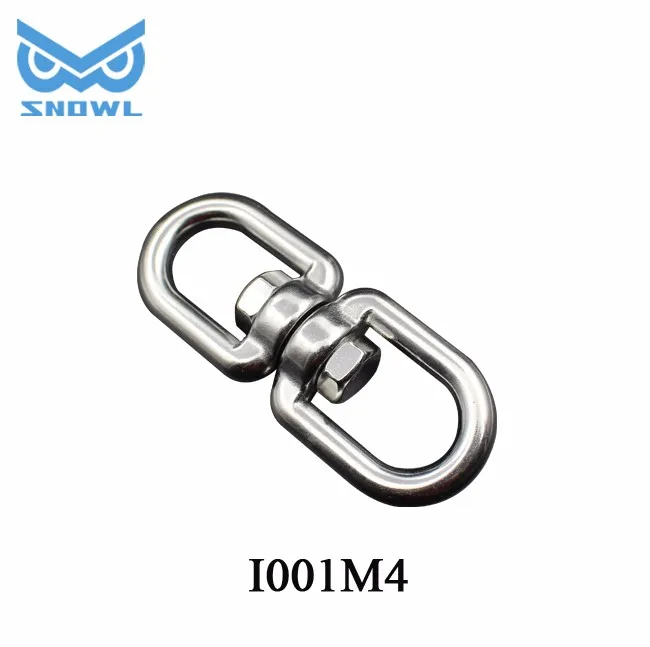 Stainless Steel High Quality Swivels Rigging Double Eyes Snap Shackles