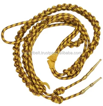 Us Army Gold Aiguillette,Shoulder Cord,Lanyard,Dress Bullion Wire Loop ...