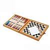 most popular products 5 IN 1 game set backgammon & flying chess &chess game etc.