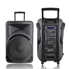 BTSP1205 12inch woofer piezo tweter battery portable Bluetooth USB professional pro audio pa speaker