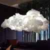 Smart amazon alexa echo verbal control bluetooth transmission music customized scene mode bar chandelier cloud pendant light