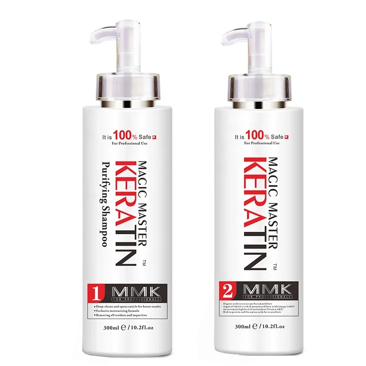 Formaldehyde Free MMK Brazilian Keratin Hair Treatment