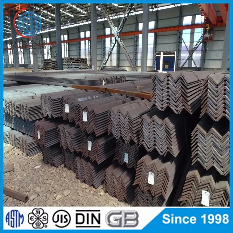 Jis Standard G3101 Grade Ss400 130x130x10 Hot Rolled Steel Angle Iron