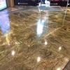 Indian Rainforest Brown marble flooring tiles