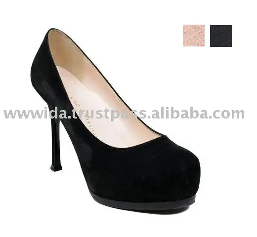 square toe platform heels