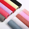 Hot Sell Unique Design Shine Wrap Solid Color Polyester Mosaic Net Polyester Waterproof Flower Wrapping Paper