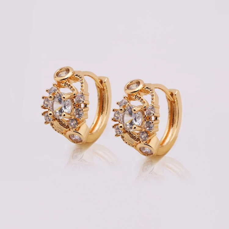 Pendientes De Cristal De Color Pendientes De Mujer Dorados Pendientes De Cristal De Color Pendientes De Mujer Dorados