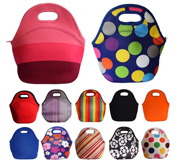 small neoprene lunch bag