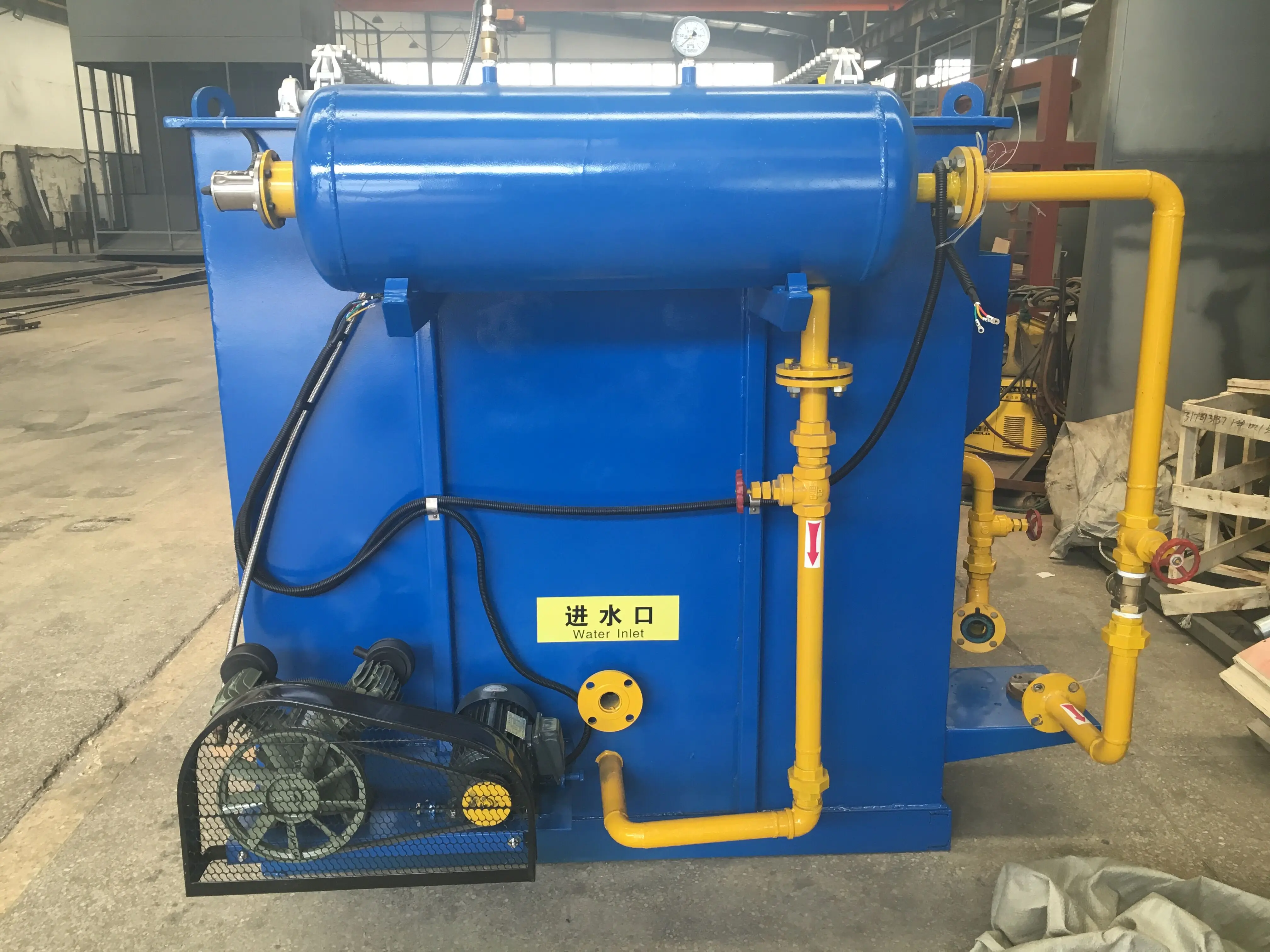 Daf Unit In Food Processing Waste Water System,Small Daf Plant For Sewage Water /wastewater