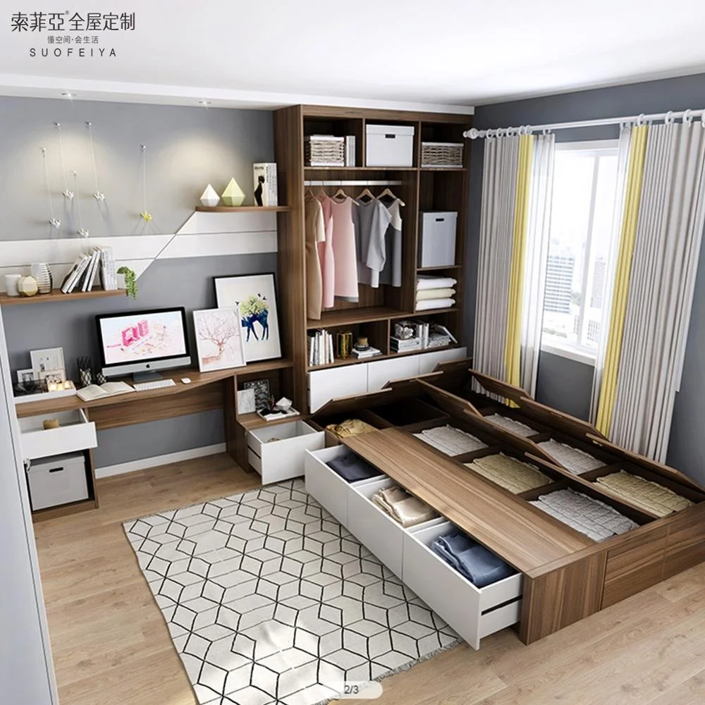 Suofeiya Hot Seller Customized Modern Style Bedroom Furniture Tatami Storage Bed Buy Lift Storage Bed Tatami Bed Storage Bed Wooden Product On