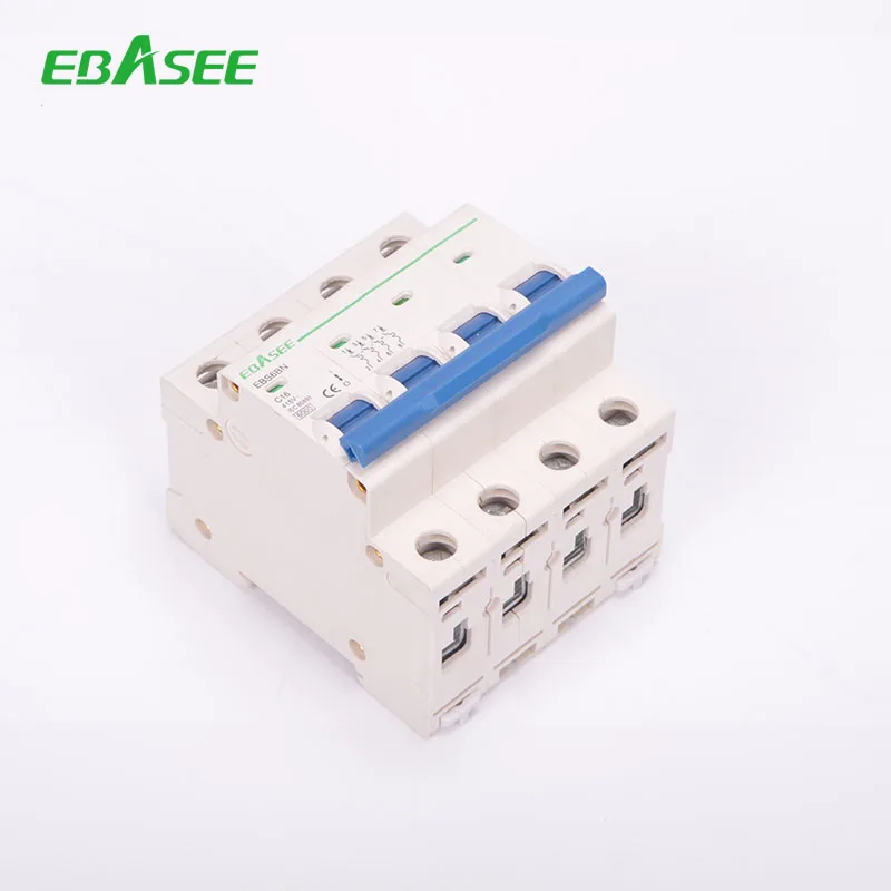81 mm 3 p/ôles 80A 100A 125A MCB 10KA Disjoncteur miniature Courbe C /à haute capacit/é de coupure TOM10-3P/_100A