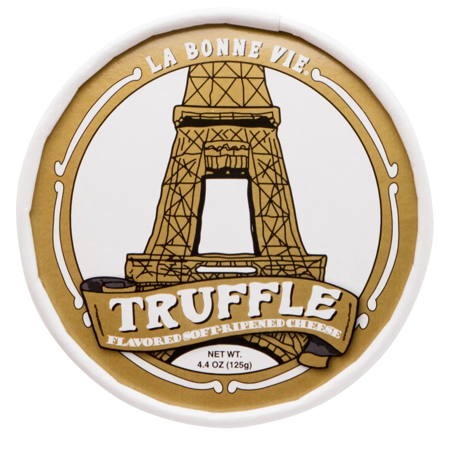 La Bonne Vie French Style Brie with Truffles, 4.4 oz