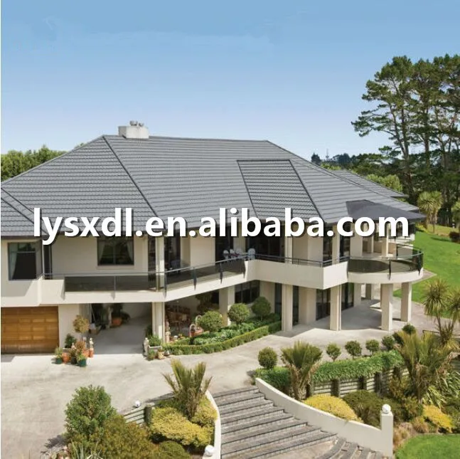 New Arrival Product Zinc Roof Tiles Zimbabwe Stone Coated Metal