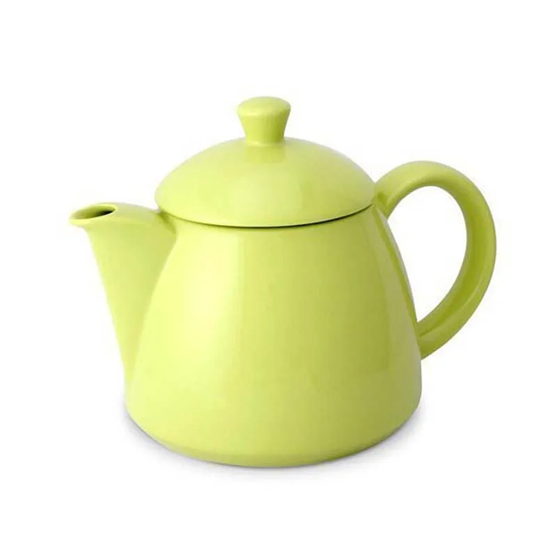 custom wholesale cute teapot infuser ceramic modern porcelain