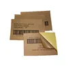 Custom made folding sticker for leaflet label sticker