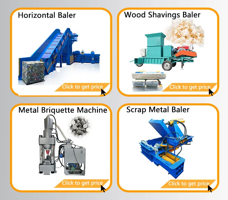 Vertical hydraulic cardboard baler for sale PLC control full automatic hydraulic waste paper carton baler