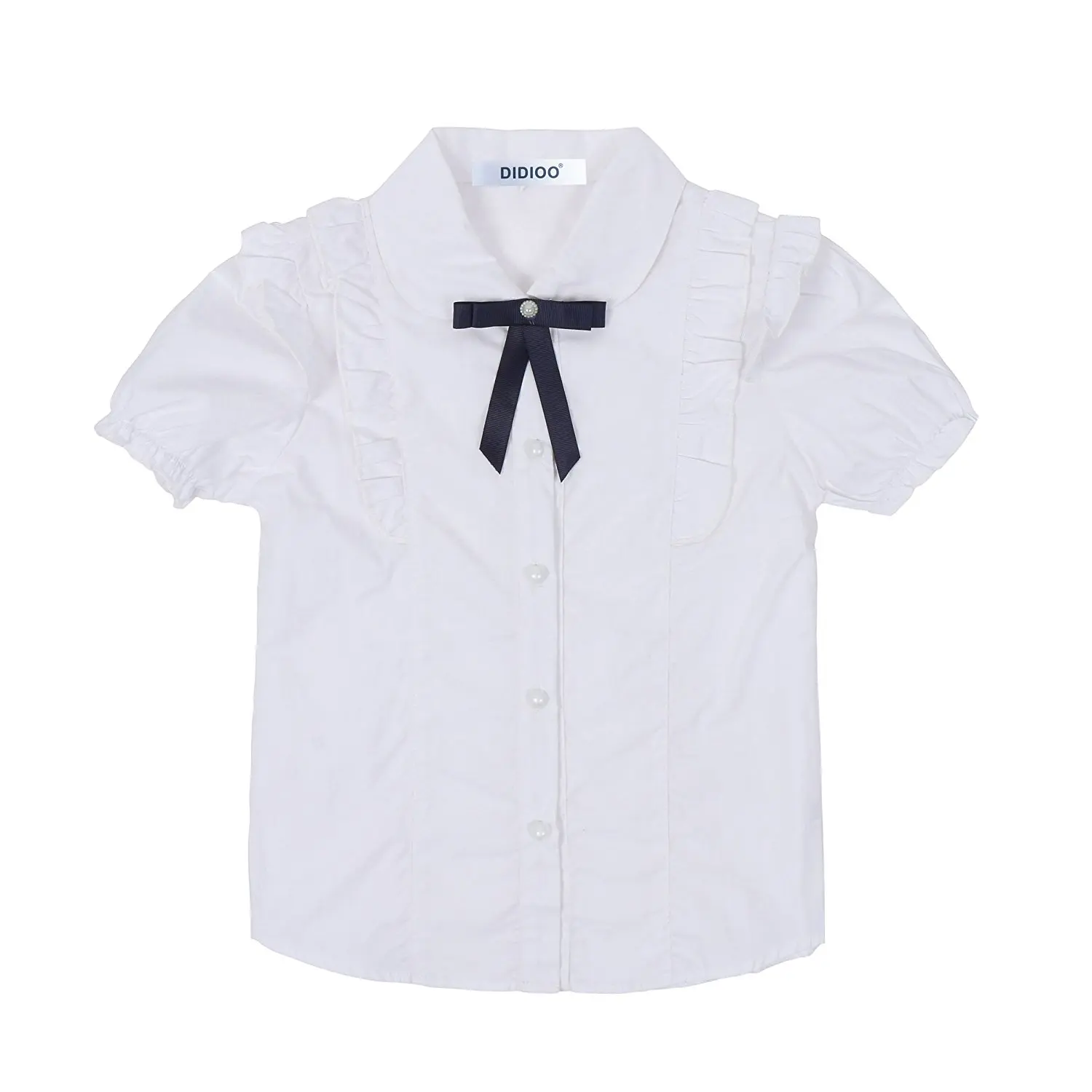 plain white school shirt