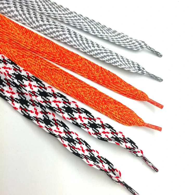 flat shoelace material