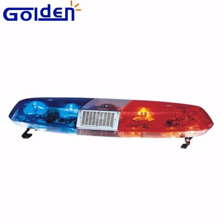 Oval Halogen Emergency Vehicle Rotating Light Bar Rotator Police