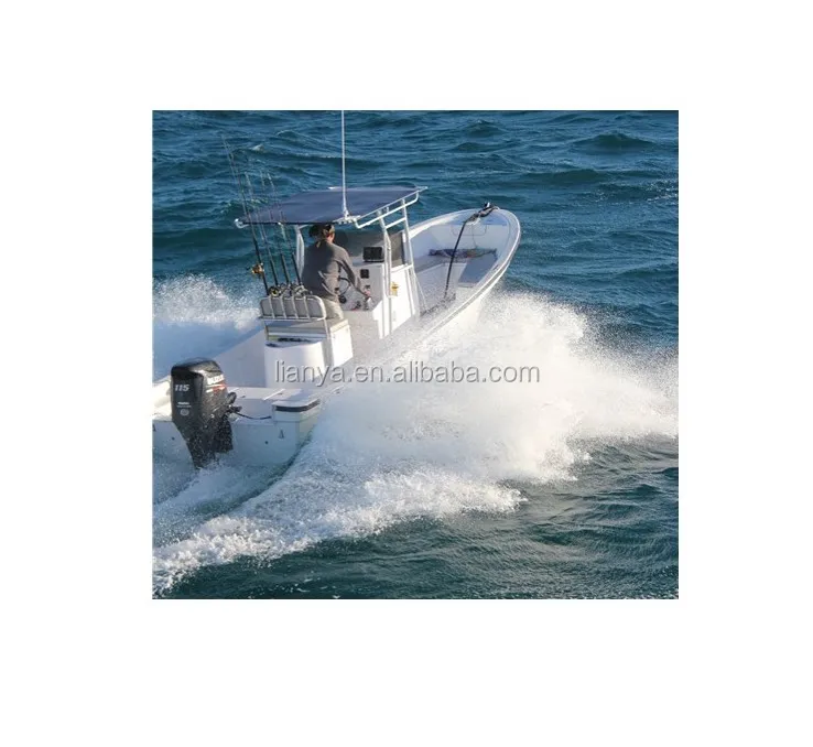 Yamane 28FT Fiberglass Fishing Ferry Center Console Yacht T-Top