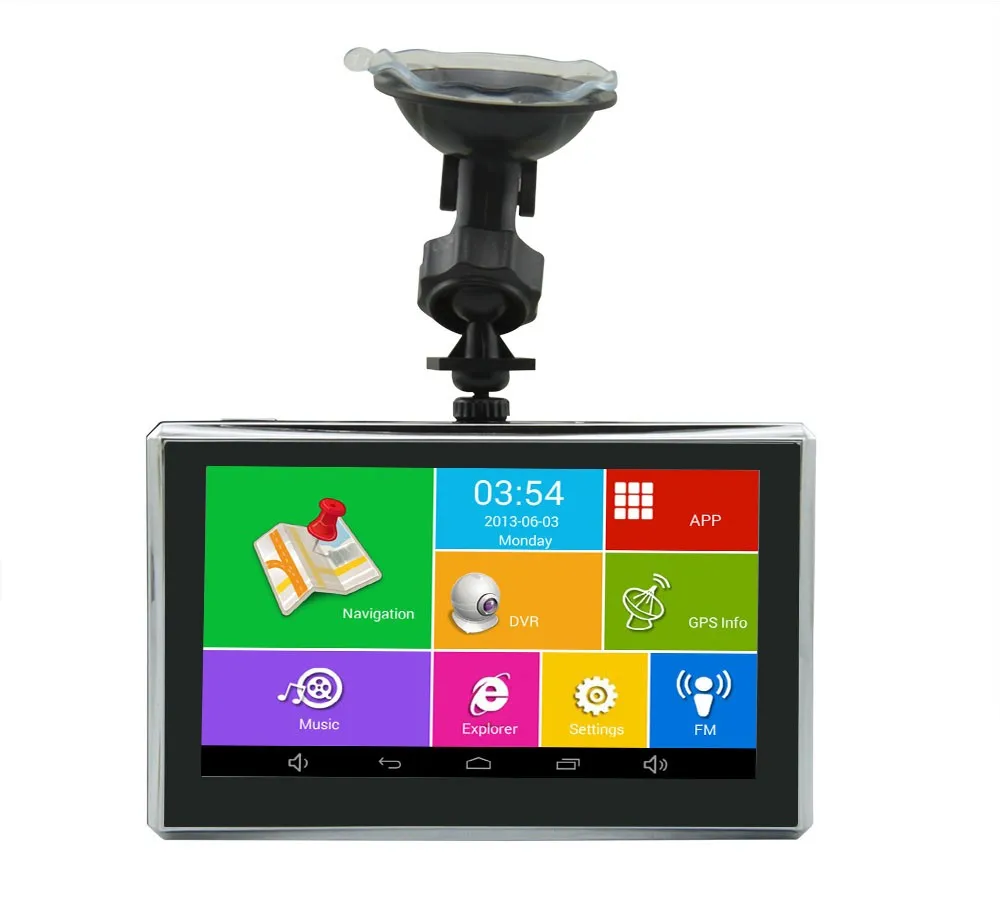 Car Portable Gps Navigation Dvr With 5 Inch Os Android Cpu Mtk8127
