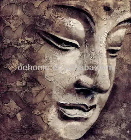Modern Art Buddha Abstract Painting Modern Art Buddha Abstract Painting