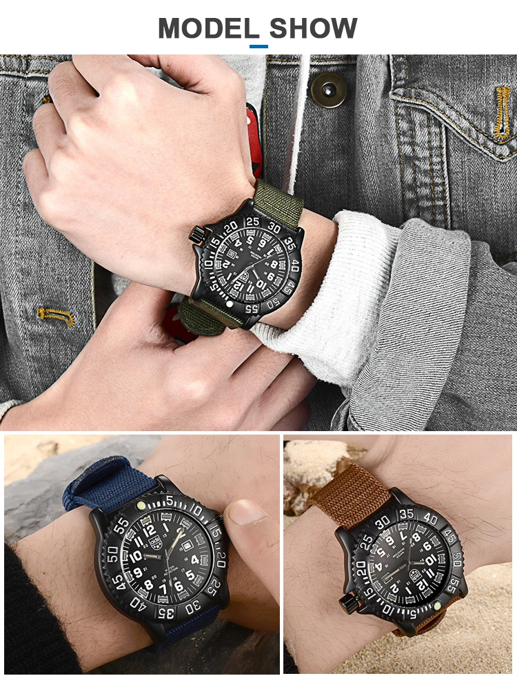 Addies Chronograph Branded Watch Quartz Watch Minimalist OEM Sports Wrist Mens Watch