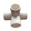 Furniture Grade Water Fluid System Plastic Connector Fittings 4WAY CROSS TEE