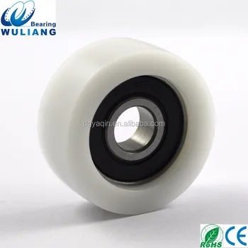 Nylon 30mm Wheel With Bearing Door Slide Roller Bed Sliding Wheel