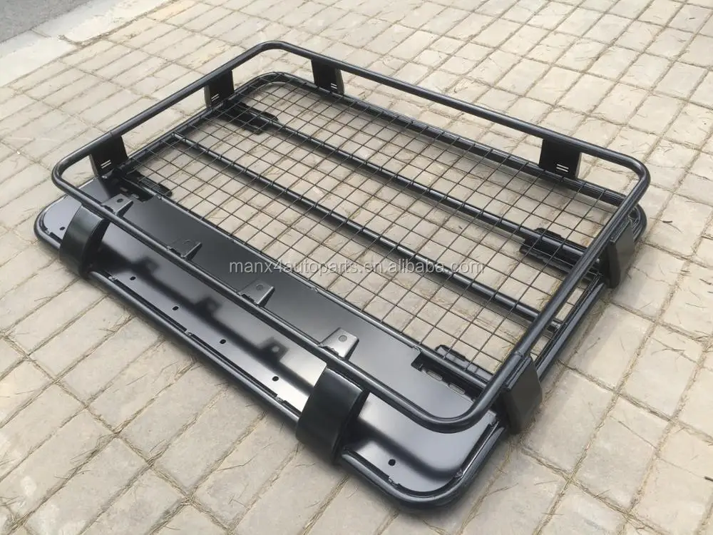 Universal Steel Car Roof Rack Pickup Luggage Rack 850x1250 Gutter Mount