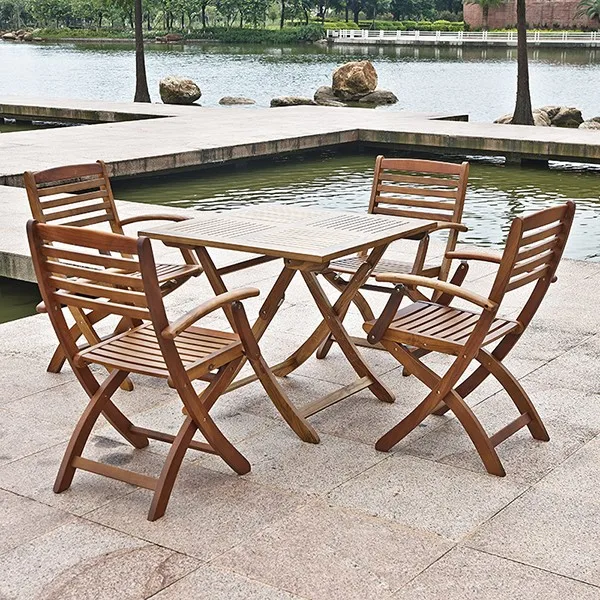 High Quality Outdoor Wholesale Teak Wood Folding Chair Design Garden