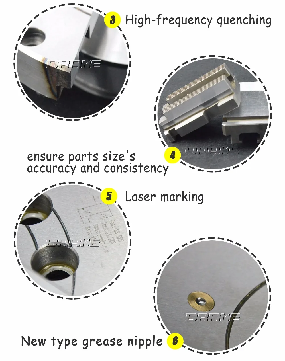 Air Operated 3 Jaw Pneumatic Clamp Air Lathe Chucks For Micro Cnc Lathe