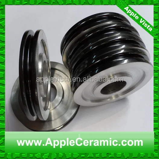 Small Pulley Wheels With Ceramic Coating Wire Drawing Pulley Capstan