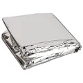 EA14 Silver Thin Emergency Survival Rescue Curtain Outdoor Life saving Blanket Free Shipping