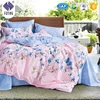100% cotton 4pcs bedsheets printed bedding set