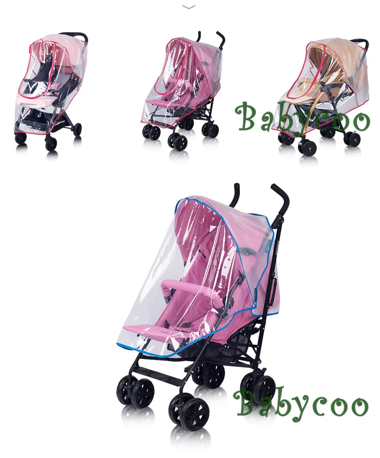 baby stroller plastic cover