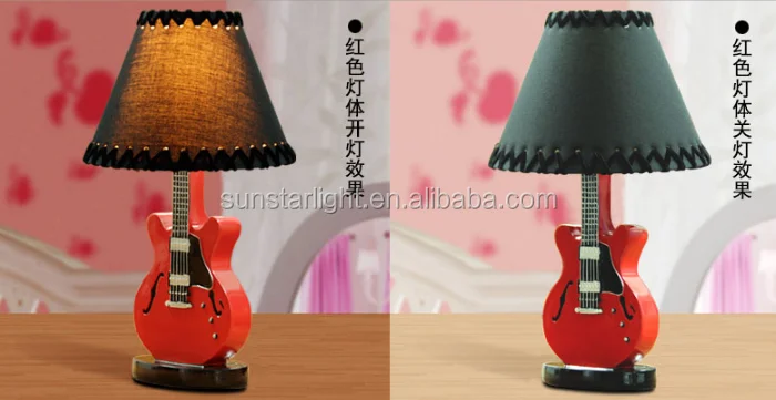 Pied De Guitare En Résine Matière Lampe De Table De Chevet Chambre D'enfants Lampe De Bureau Décorative Fantaisie Lampe De Table Créative De Dessin Pied De Guitare En Résine Matière Lampe De Table De Chevet Chambre D'enfants Lampe De Bureau Décorative Fantaisie Lampe De Table Créative De Dessin
