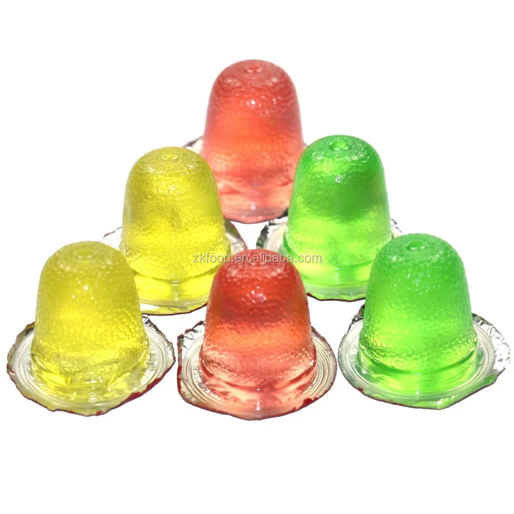 16g/35pcs Bottle Mixed Flavor Fruity Small Cup Jelly - Buy Flavor Fruit ...