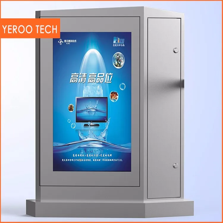 Download Full Outdoor Large Advertising Screens Lcd Digital Signage Display,Bus Stop Interactive ...