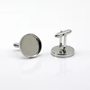 Beadsnice ID10382 sets shirts jewelry brass buckle base diameter 20mm handmade plated sold by PC cufflink for men