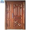 Hot sale mobile home security doors Long duration steel wooden armored doors in china