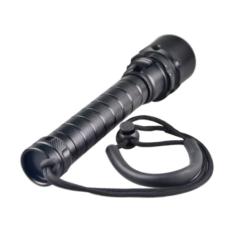 Portable High Powerful Rechargeable Battery XML-T6 Diving Light Flashlight