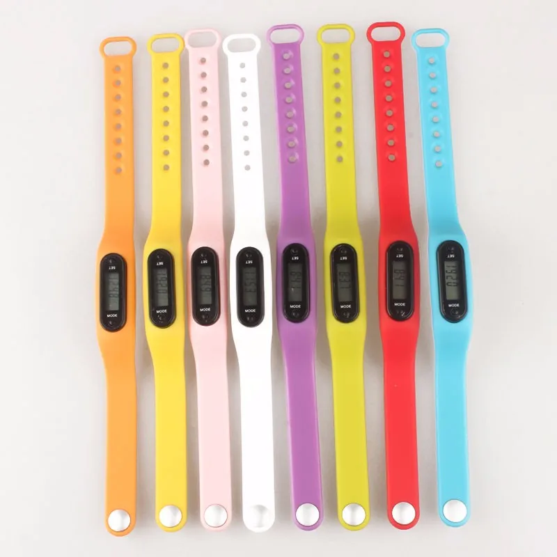 New Arrival Cheap Promotional Pedometer Wristband Pedometer Watches
