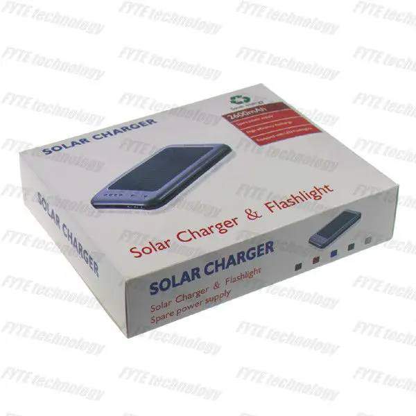 Colorful 5.0v Solar Charger/solar Power Source/solar Power Bank 2600mah